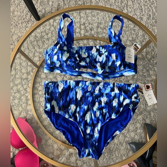 NWT Plus Size Bikini Lot of 8, Time and Tru (Walmart), 1X, 2X, and 3X! - Picture 9 of 17